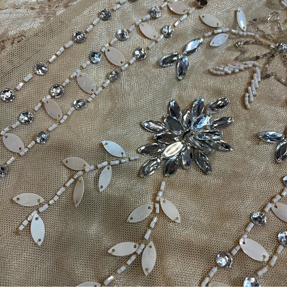 Vintage Y2K Beaded Dress Vintage Sue Wong Dress Vintage Lace Fairy Prom Wedding - Picture 5 of 17